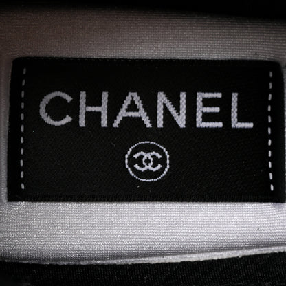 Chanel Fabric Suede Calfskin CC Sneakers 37 Grey 8 of 12