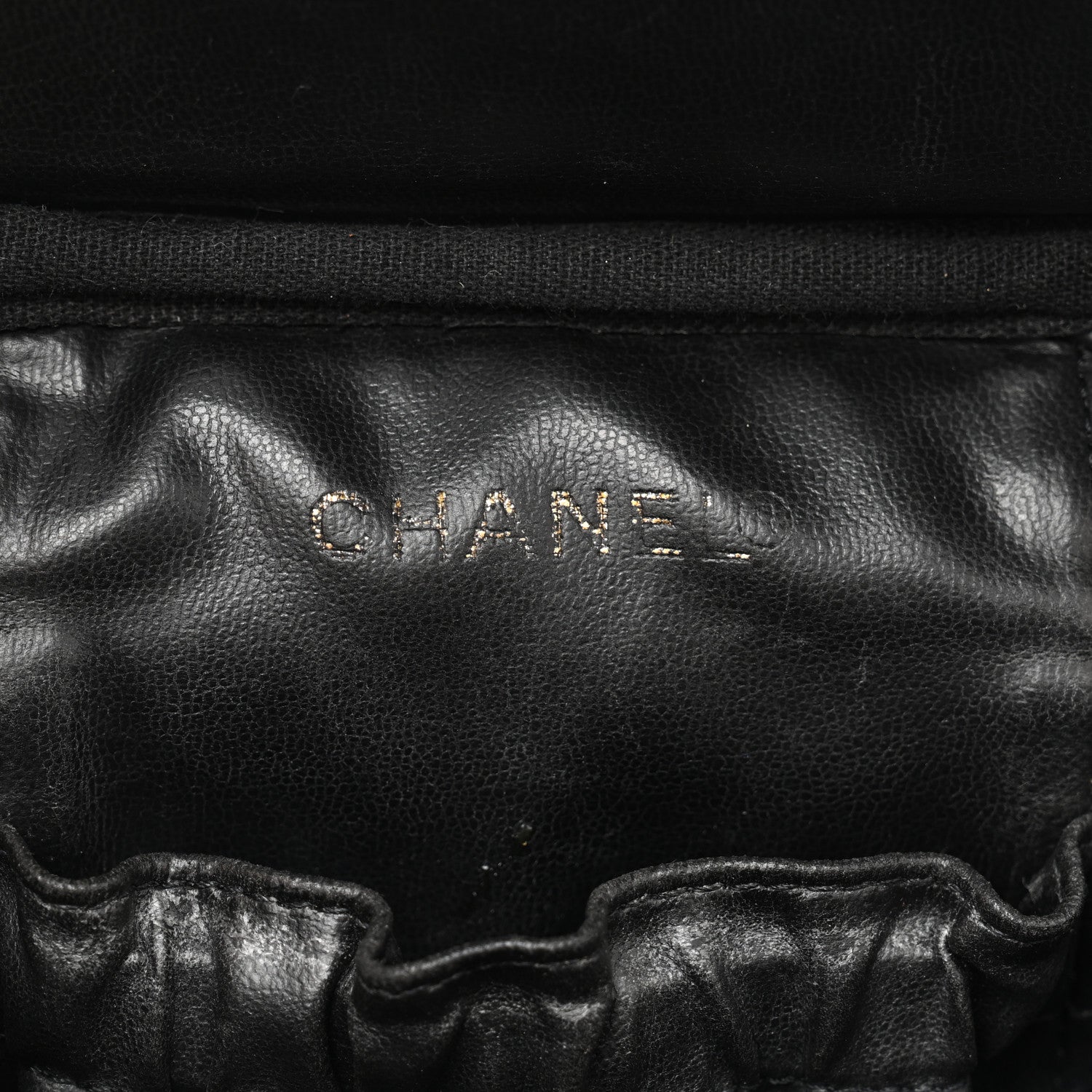 Chanel Caviar Vanity Cosmetic Case Black 5 of 8