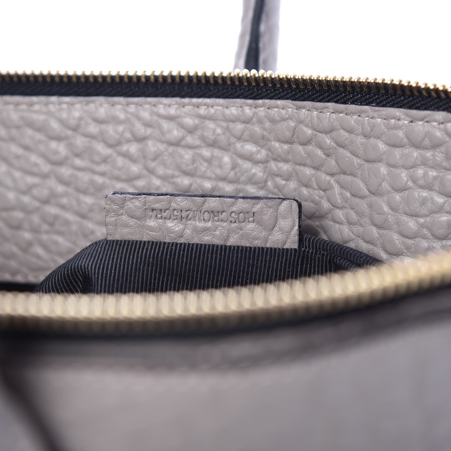 Burberry Heritage Grain Check Embossed Medium Dewsbury Tote Pale Grey 8 of 8
