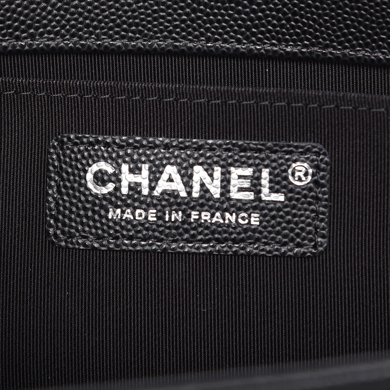Chanel Caviar Quilted Medium Boy Flap Black 6 of 8