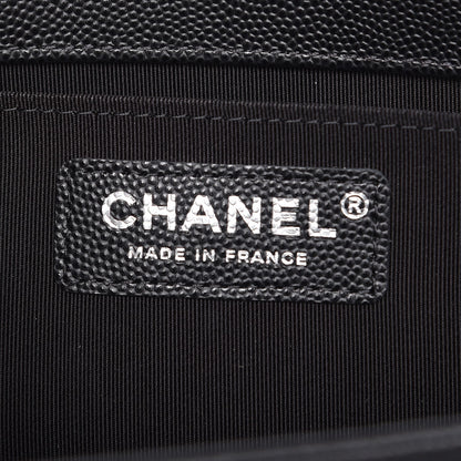Chanel Caviar Quilted Medium Boy Flap Black 6 of 8