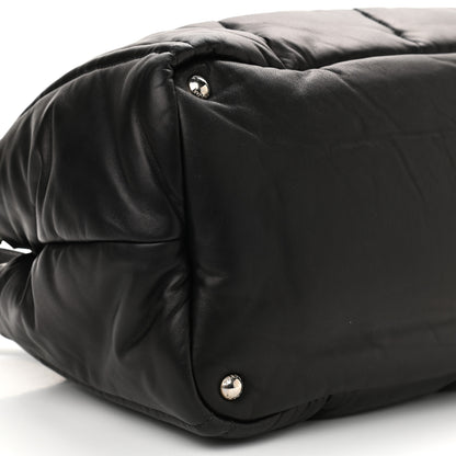 Prada Nappa Bomber Tote Black 9 of 11