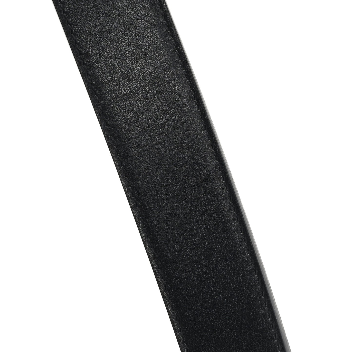 GG Supreme Monogram Plutone Calfskin Palladium Double G Reversible 30mm Belt 80 32 Beige Ebony Black