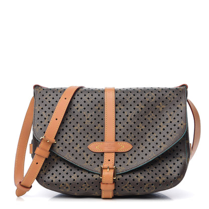 Louis Vuitton Monogram SC Flore Saumur Teal 1 of 9