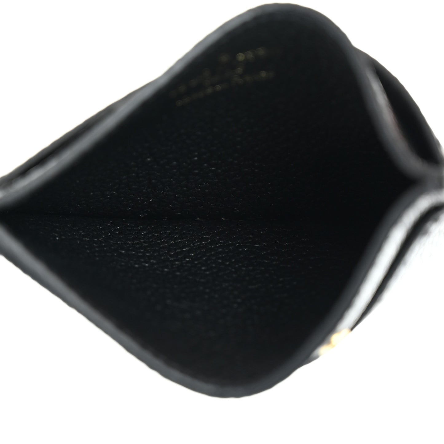 Empreinte Card Holder Black Beige