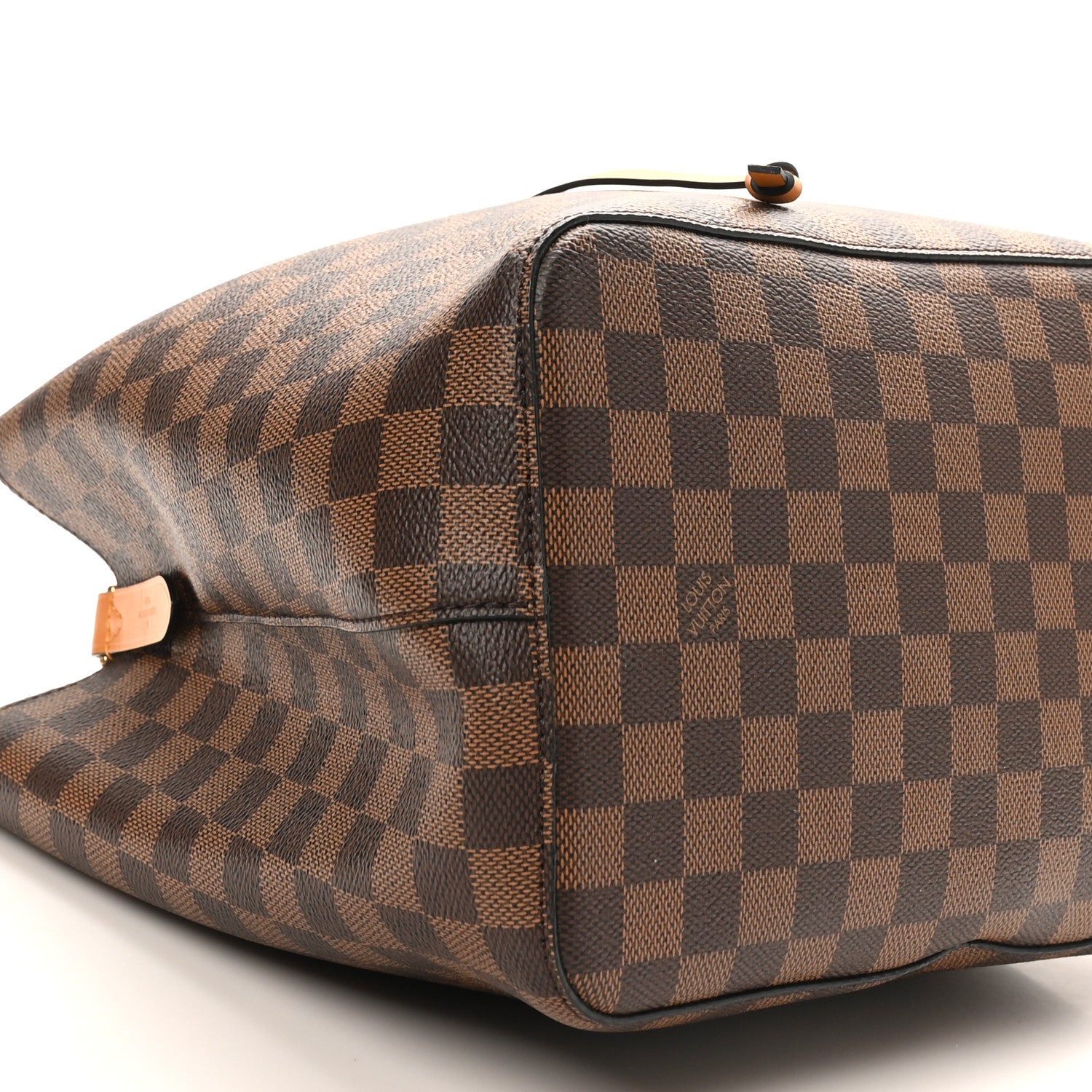 Louis Vuitton Damier Ebene Neonoe MM Safran 9 of 10