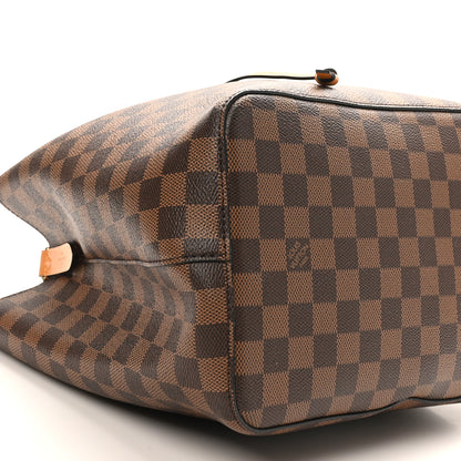 Louis Vuitton Damier Ebene Neonoe MM Safran 9 of 10