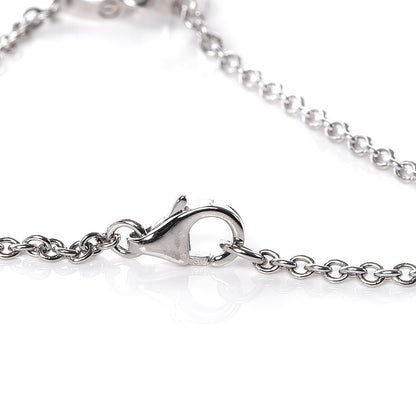 Cartier 18K White Gold Interlocking LOVE Bracelet 7 of 8