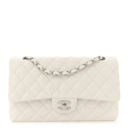 Chanel Caviar Quilted Medium Double Flap White 1 of 11