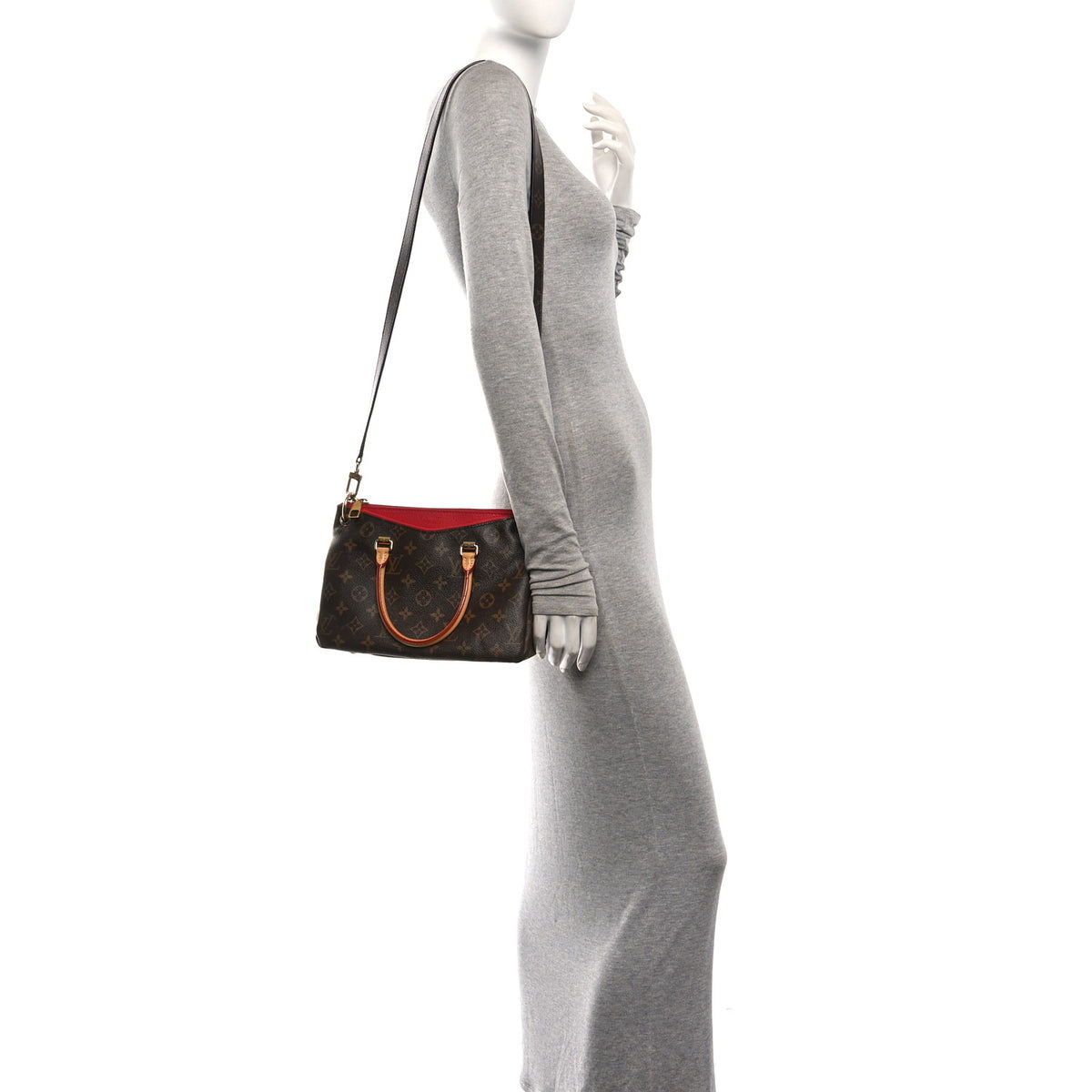 Louis Vuitton Monogram Pallas BB Cherry 2 of 10