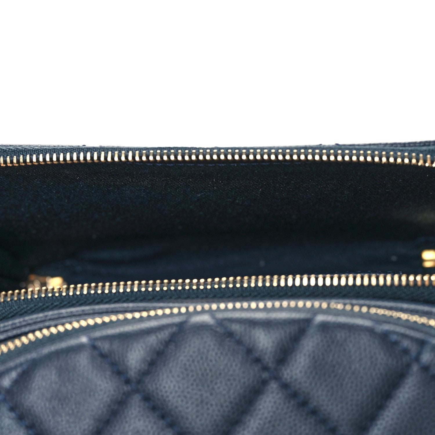 Chanel Caviar Quilted Business Affinity Waist Belt Bag Navy 6 of 11