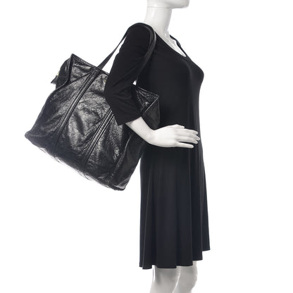 Balenciaga Agneau Medium Bazar Shopper Tote Black 2 of 19