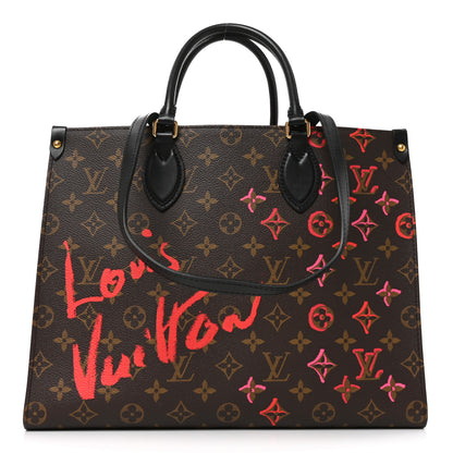 Louis Vuitton Monogram Fall In Love Onthego MM 1 of 9