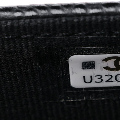 Chanel Caviar Quilted Flap Card Holder Wallet Black 8 of 8