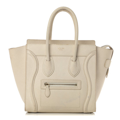 Celine Goatskin Micro Luggage White 1 of 21