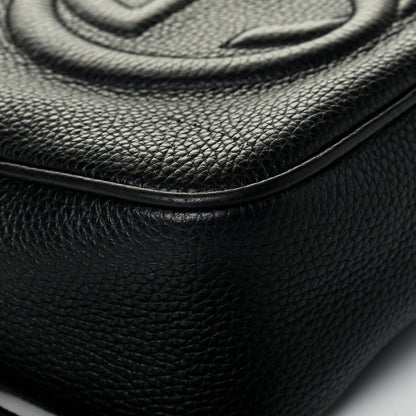 Gucci Pebbled Calfskin Small Soho Disco Bag Black 5 of 7