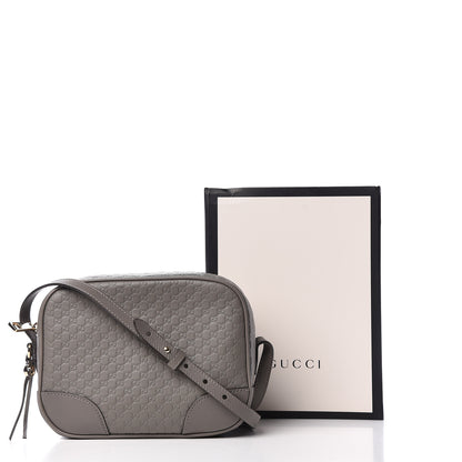Gucci Microguccissima Mini Bree Messenger Bag Grey 10 of 10