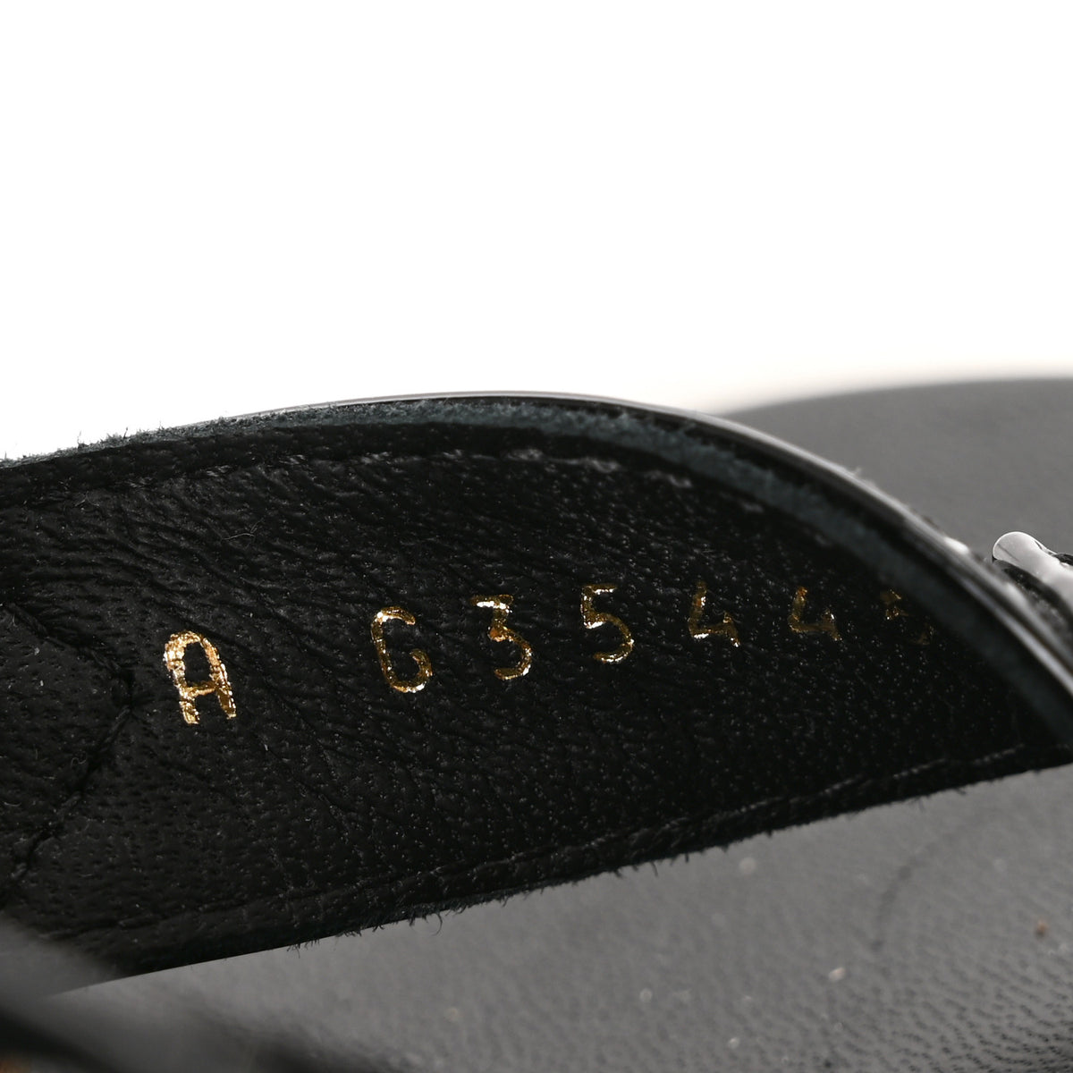 Chanel Patent CC Platform Sandals 36.5 Black 8 of 8