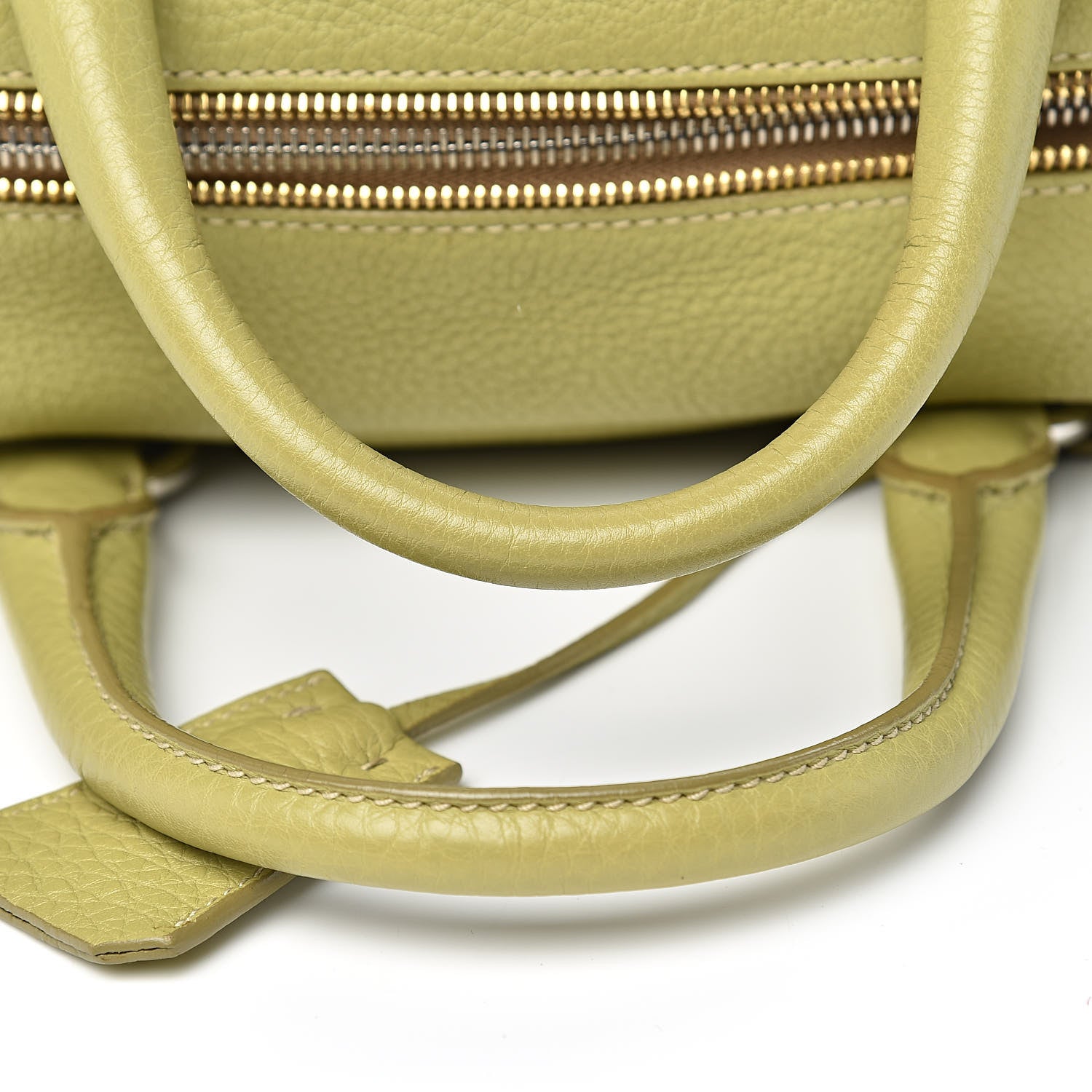 Prada Vitello Daino Satchel Cedro 10 of 13