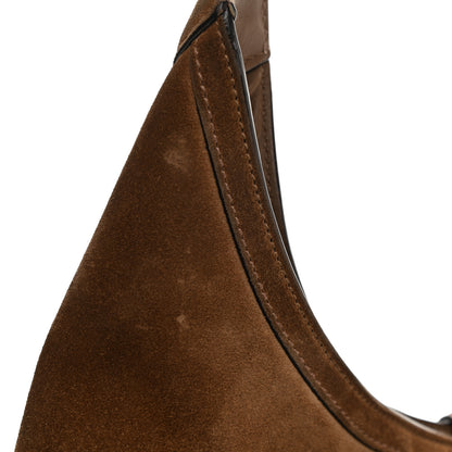 Gucci Suede Cudu Web Large Jackie Hobo Marron Glace 24 of 24