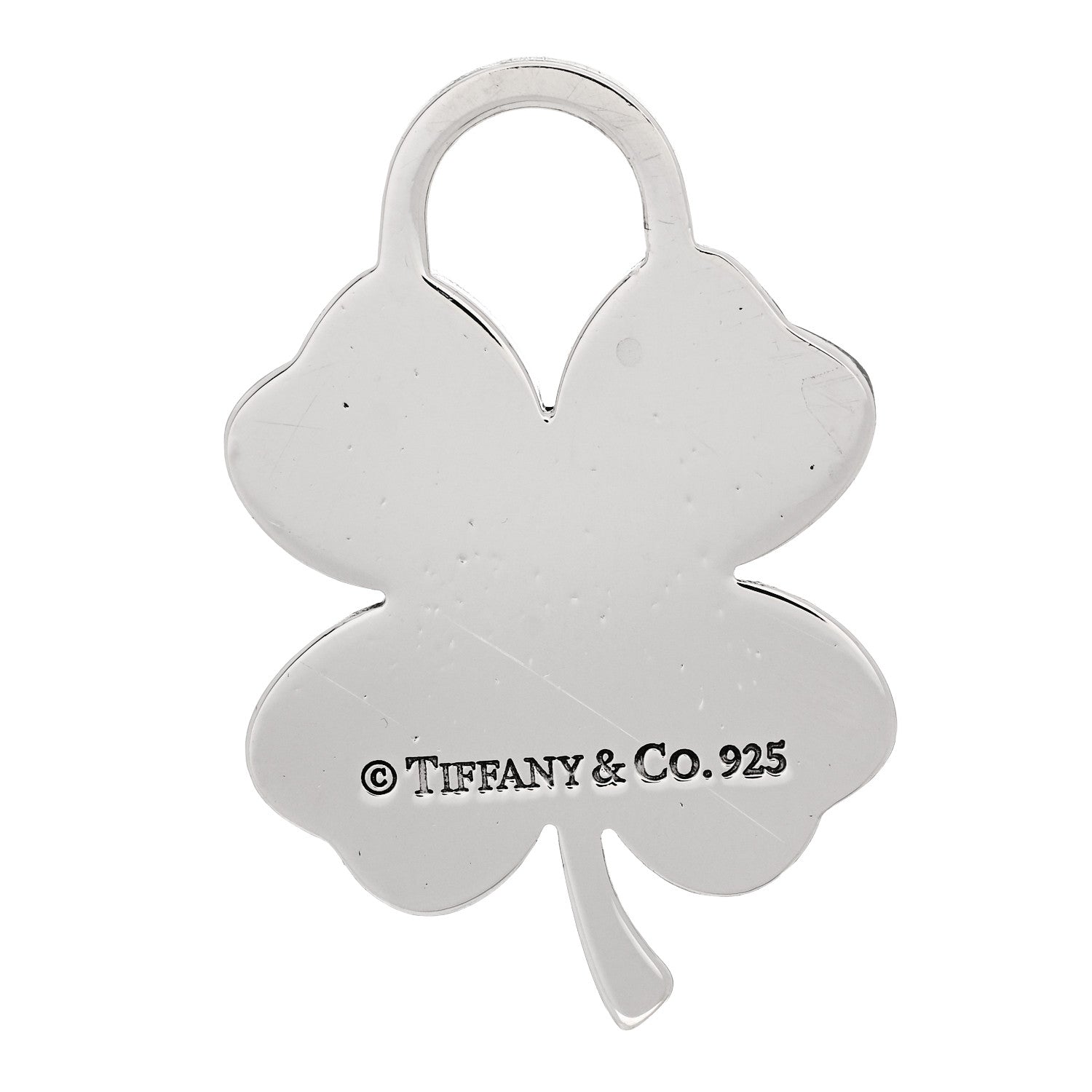 Tiffany Sterling Silver Clover Charm 3 of 5