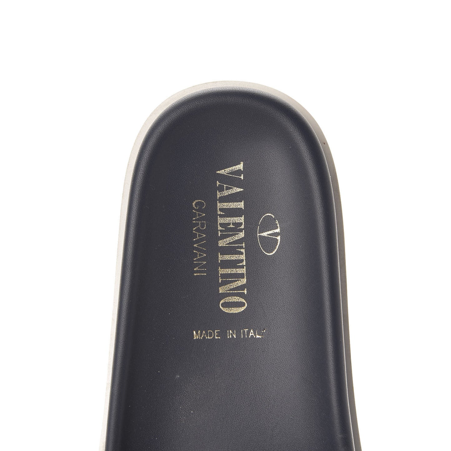 Nappa Free Rockstud Spike Pool Slide Sandals 38 Marine