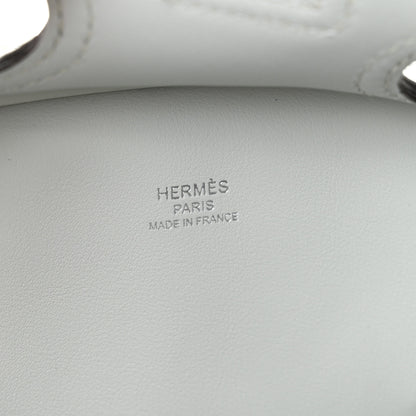 Hermes Toile Goeland Swift Cargo Birkin 25 Gris Platine 6 of 11