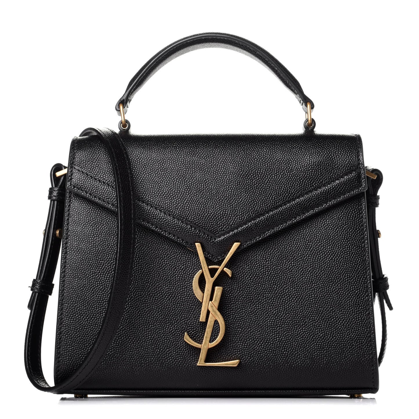 Grain de Poudre Mini Classic Monogram Cassandra Top Handle Black