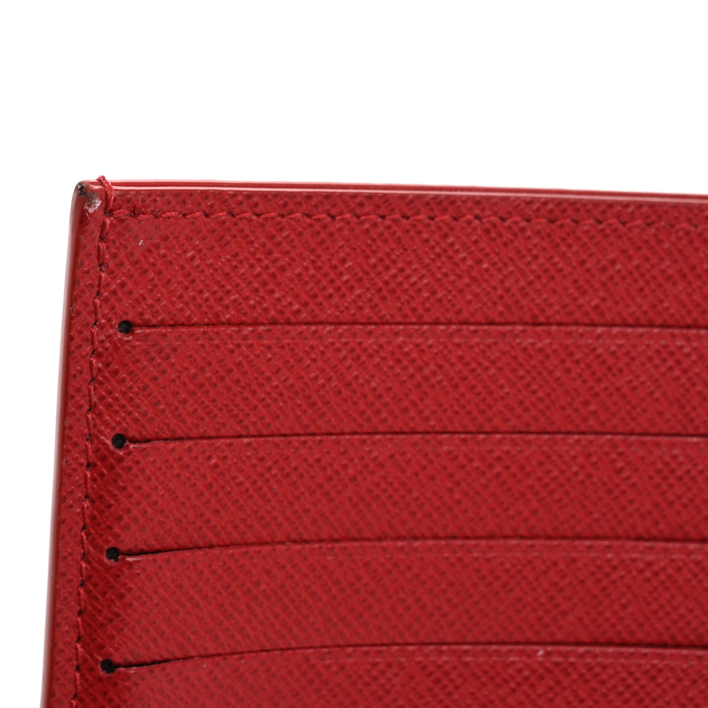 Calfskin Felicie Card Holder Insert Cherry