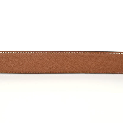 Hermes Box Togo 42mm Constance Belt 100 Black Gold 4 of 6
