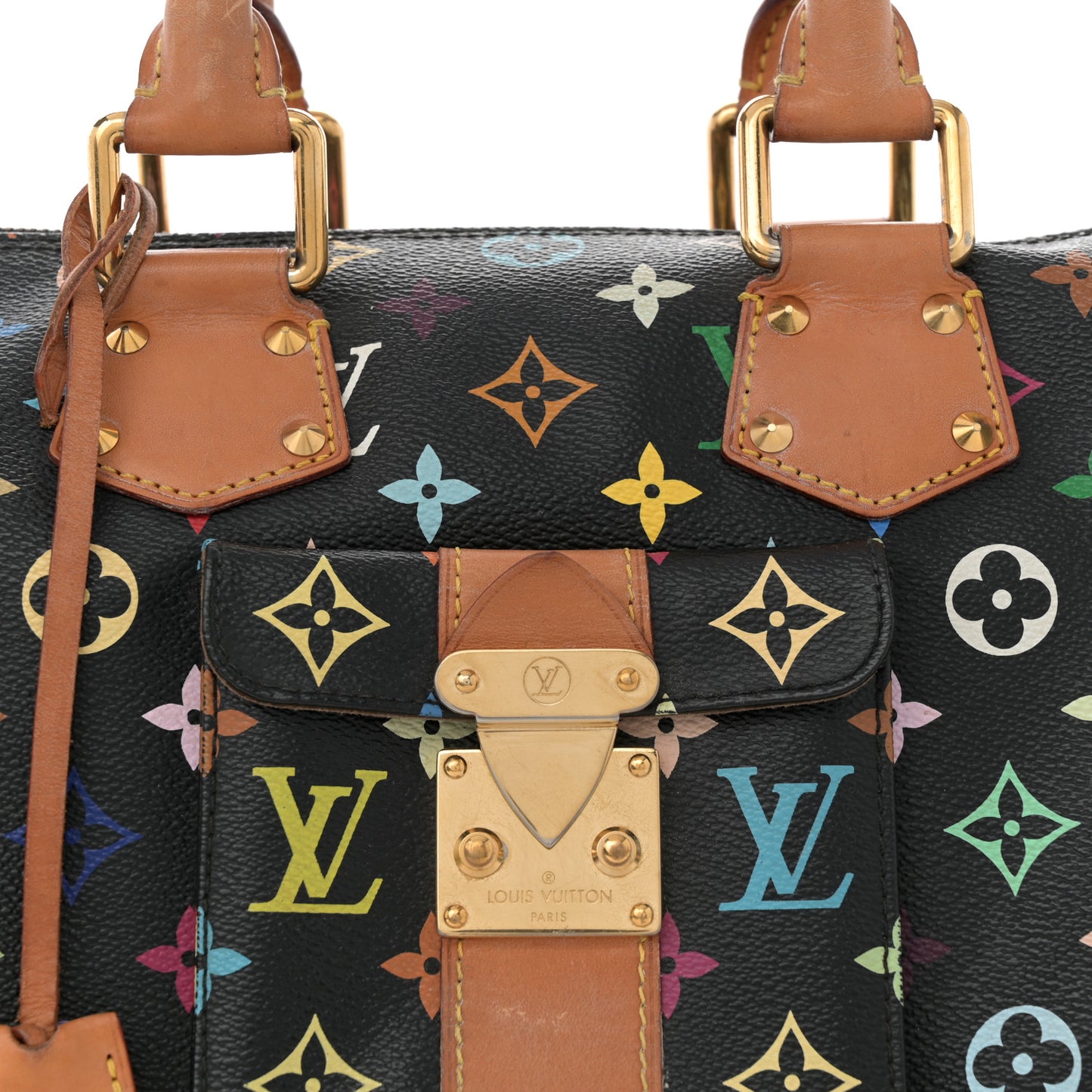 Monogram Multicolor Speedy 30 Black