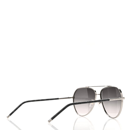 Louis Vuitton Pilote Aviator Sunglasses Z1795U Black 4 of 6