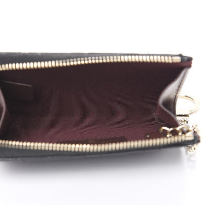 Chanel Caviar Quilted Key Holder Case Black 4 of 7
