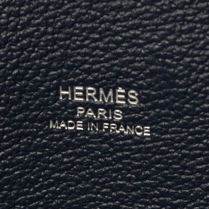 Hermes Taurillon Clemence Jypsiere 28 Bleu De Malte 8 of 9