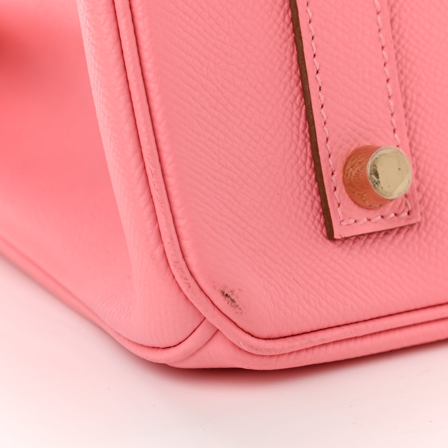 Epsom Horseshoe Birkin 35 Rose Confetti