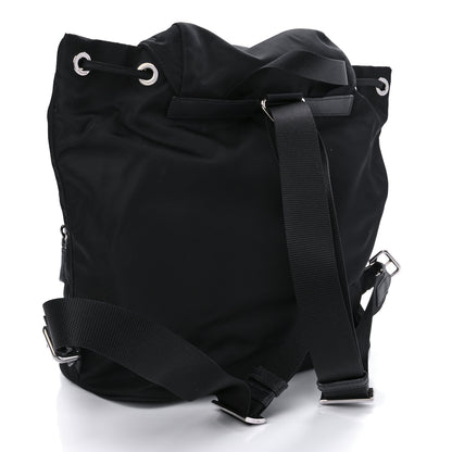 Prada Nylon Vela Medium Backpack Black 3 of 10
