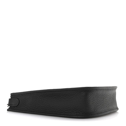 Hermes Taurillon Clemence Evelyne TPM Black 4 of 11