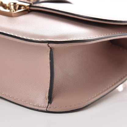Valentino Garavani Vitello Small Glam Lock Rockstud Flap Poudre 8 of 8