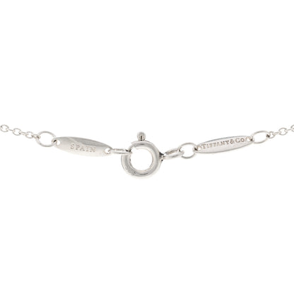 Tiffany Sterling Silver Pink Sapphire .08ct Elsa Peretti Color By The Yard Necklace 4 of 4