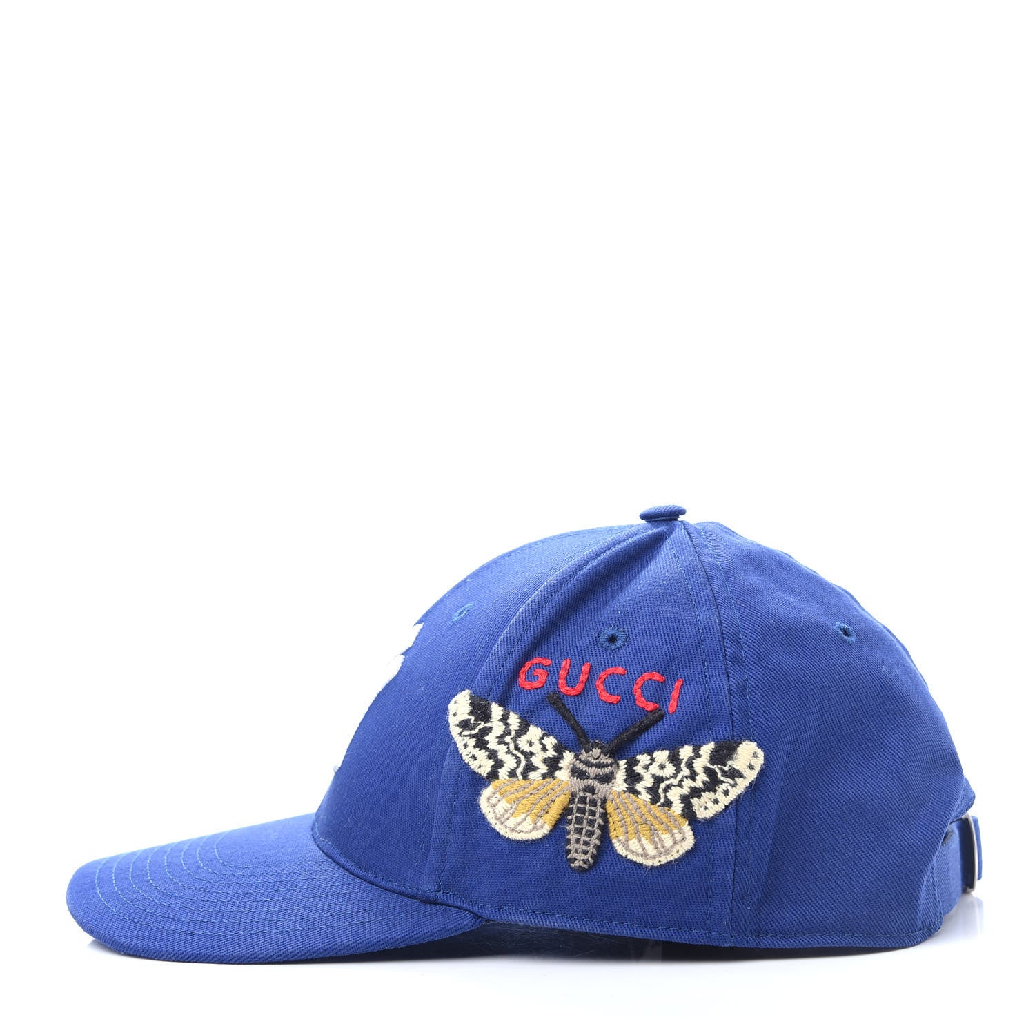 Gucci X MLB Cotton NY Yankees Baseball Hat 57-61 Blue 4 of 11