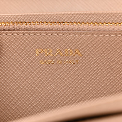 Prada Saffiano Metal Oro Chain Wallet Cammeo 6 of 11