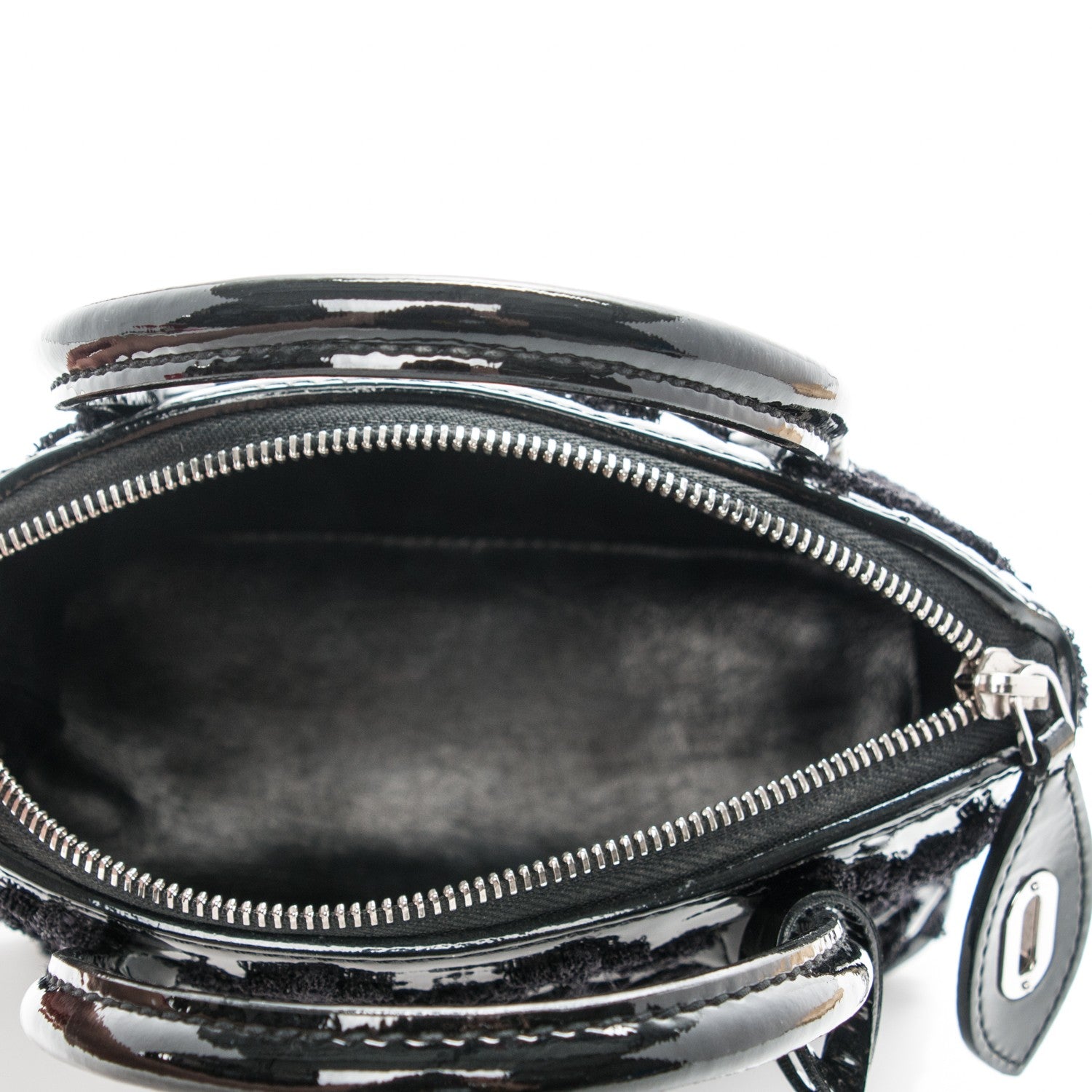 Louis Vuitton Patent Fascination Lockit BB Black 5 of 8