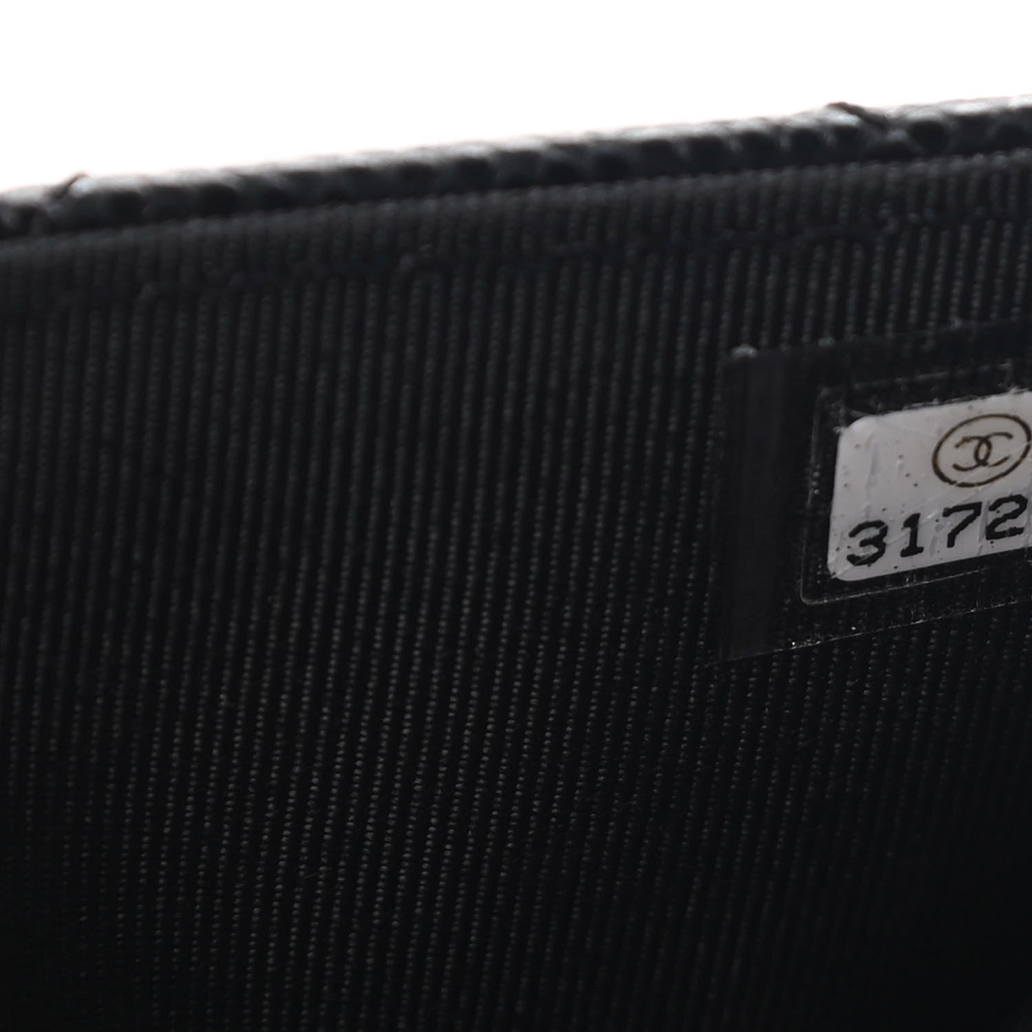 Chanel Caviar Quilted Medium Gusset Flap Wallet Black 8 of 9