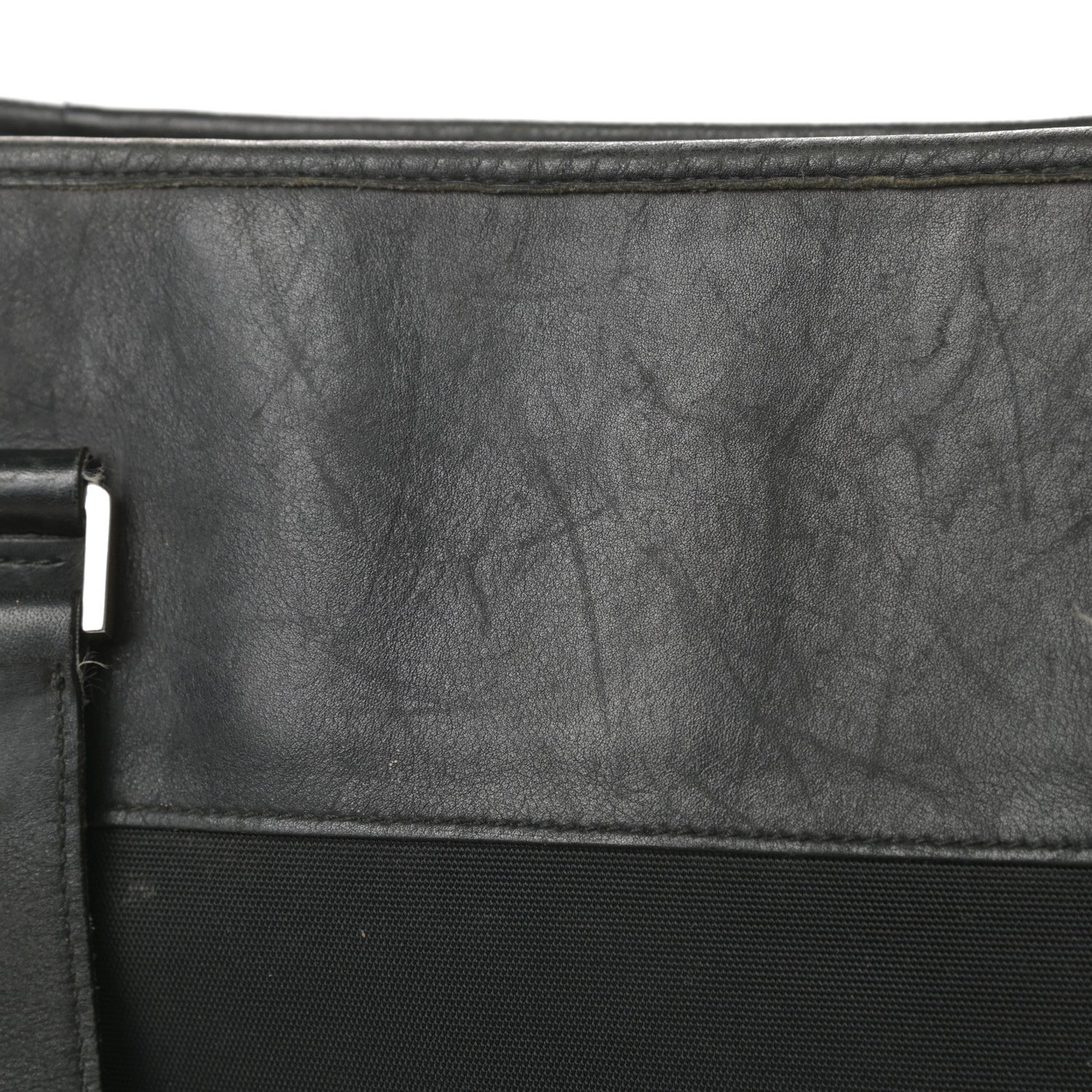 Gucci Nylon Calfskin Tote Black 20 of 20