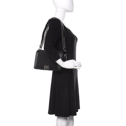 Chanel Caviar Quilted New Medium Boy Flap Black 3 of 11