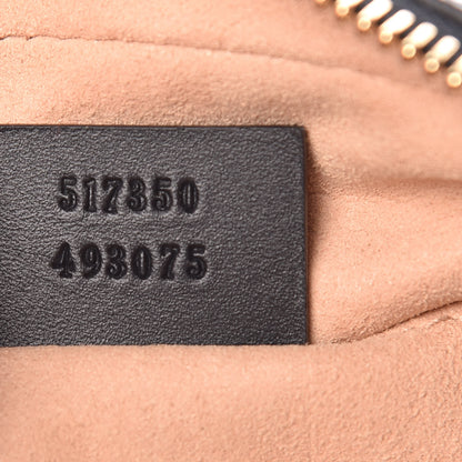 Gucci Suede Patent Web Mini Ophidia Shoulder Bag Black 7 of 9
