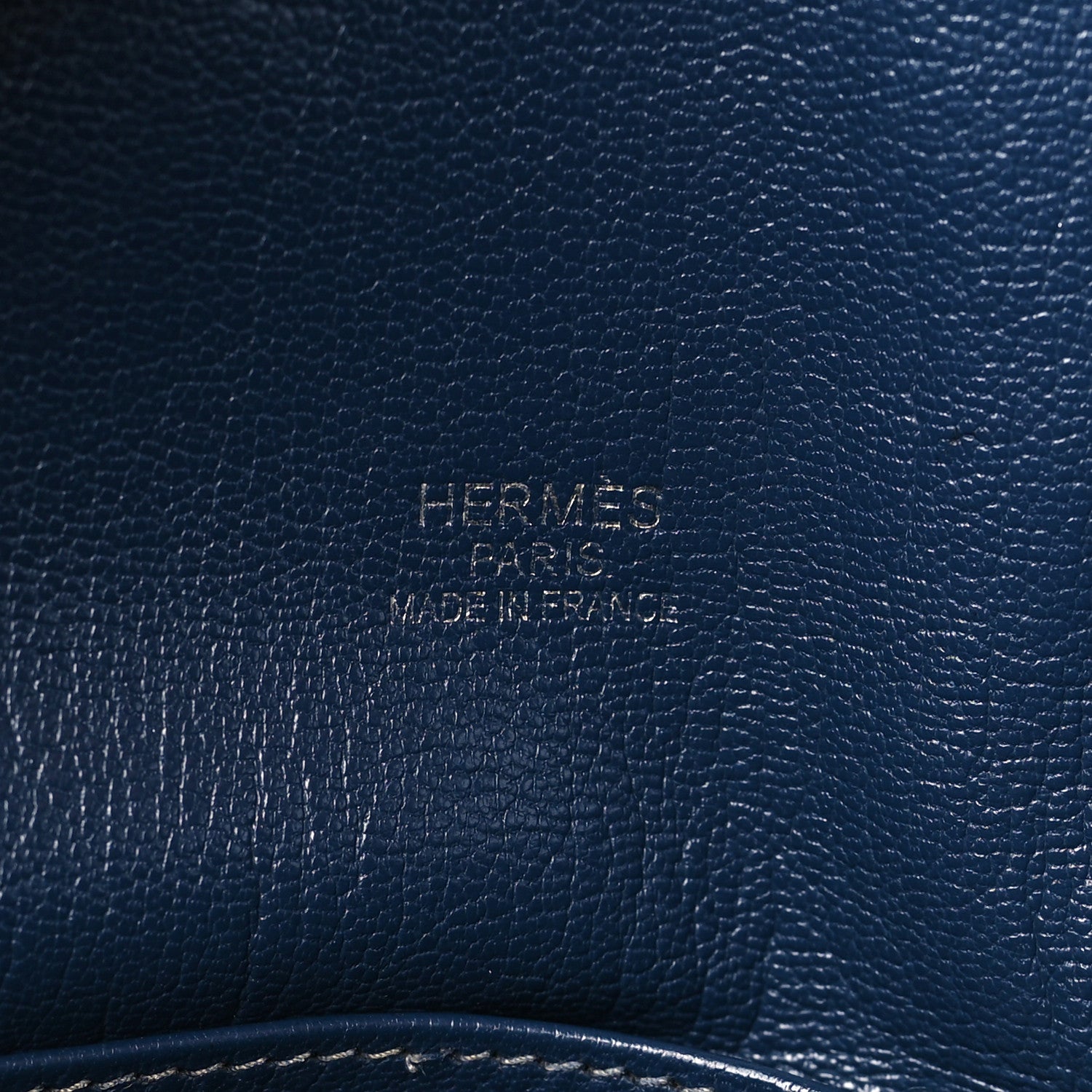 Hermes Taurillon Clemence Jypsiere 34 Bleu de Prusse 6 of 10