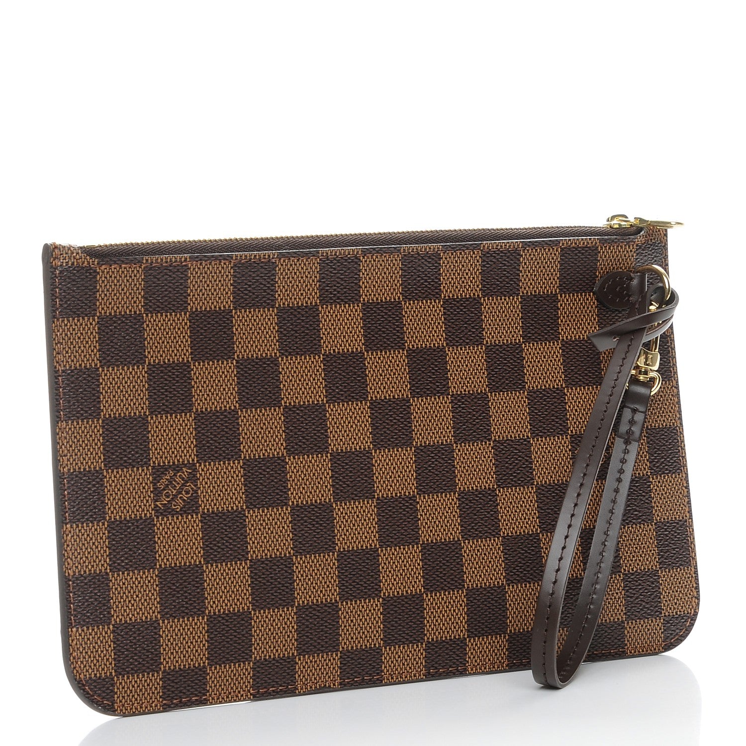 Louis Vuitton Damier Ebene Neverfull MM GM Pochette 3 of 10