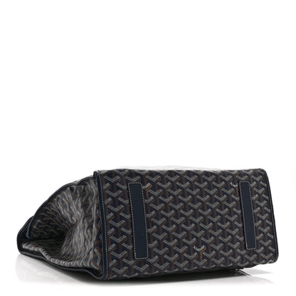 Goyard Goyardine Saint Leger Soft Briefcase Backpack Navy 4 of 12