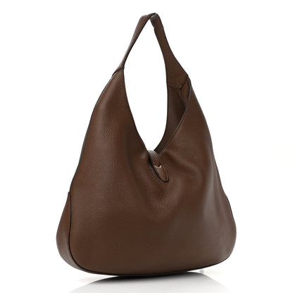 Gucci Soft Grained Calfskin Large Jackie Hobo Nut Brown 4 of 13